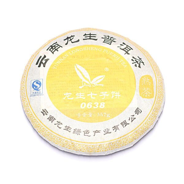 Shu pu erh long sheng bing cha - 50g - pu-erh-shu-long-sheng-2006-ping-cha-0638-357g-o