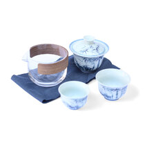 Travel Tea Set with Gaiwan - Bamboo