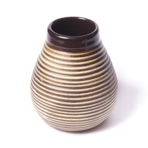 Ceramic calabash - Brown