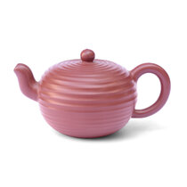Yixing Teapot 11 Ribbed Design